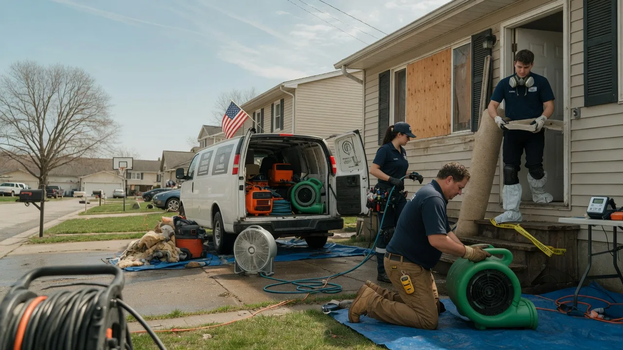 Water Damage Restoration in Gibbon, MN near me